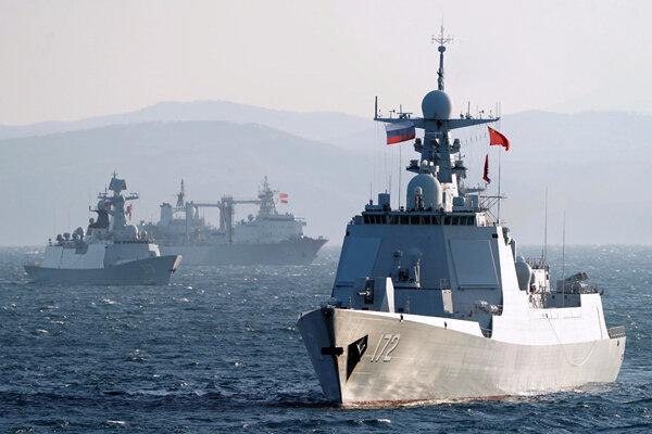 تور روسیه: اولین گشت دریایی مشترک روسیه و چین در اقیانوس آرام