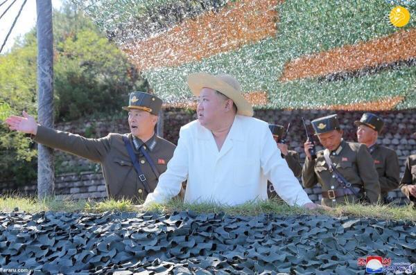کیم جونگ اون در رزمایش یگان اتمی ارتش کره شمالی